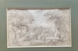 Spätmittelalterliche Darstellung auf Pergament – 1500