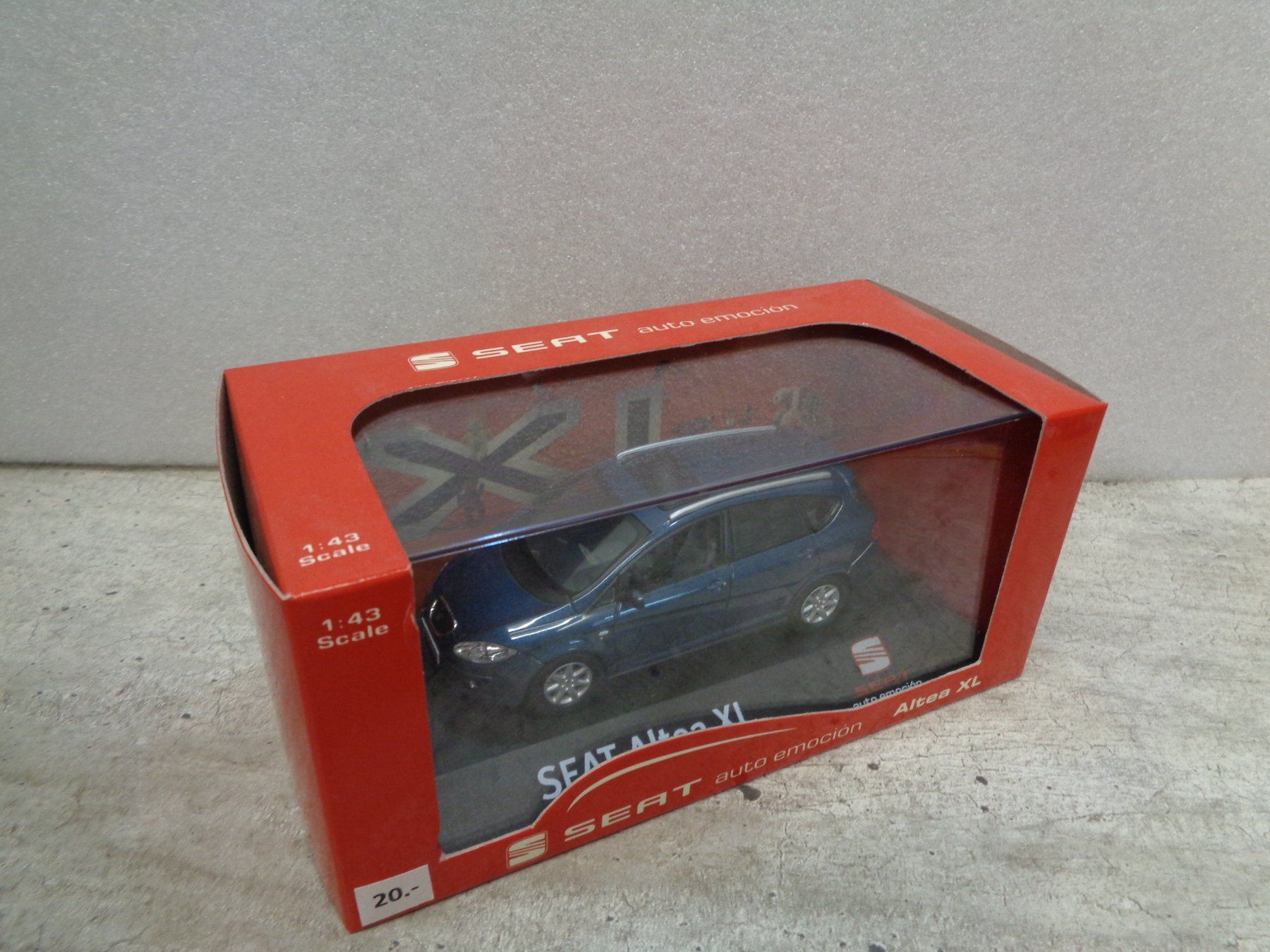 Seat Modellini d'auto: Fischer 1:43 Seat Altea XL – Nuovo e nell'imballaggio originale da Reconvilier venduto da rallycar 3