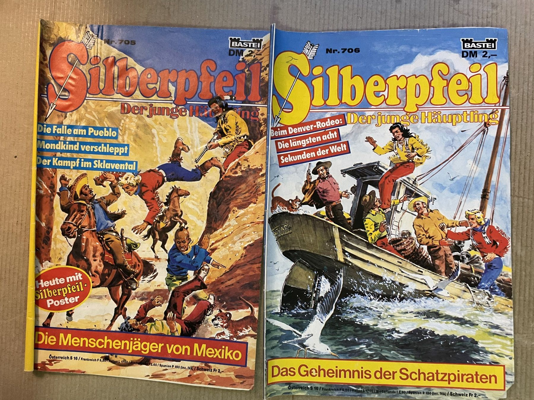 Fumetti: Silberpfeil nr. 706/705 Heft – Usato da Pratteln venduto da 66werni