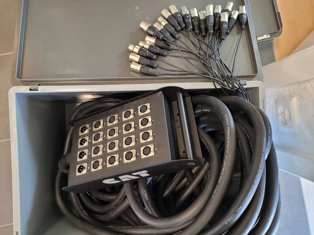 Multicore CAT 16+4 XLR, 25m (Gebraucht) in Kirchleerau für CHF 150 ...
