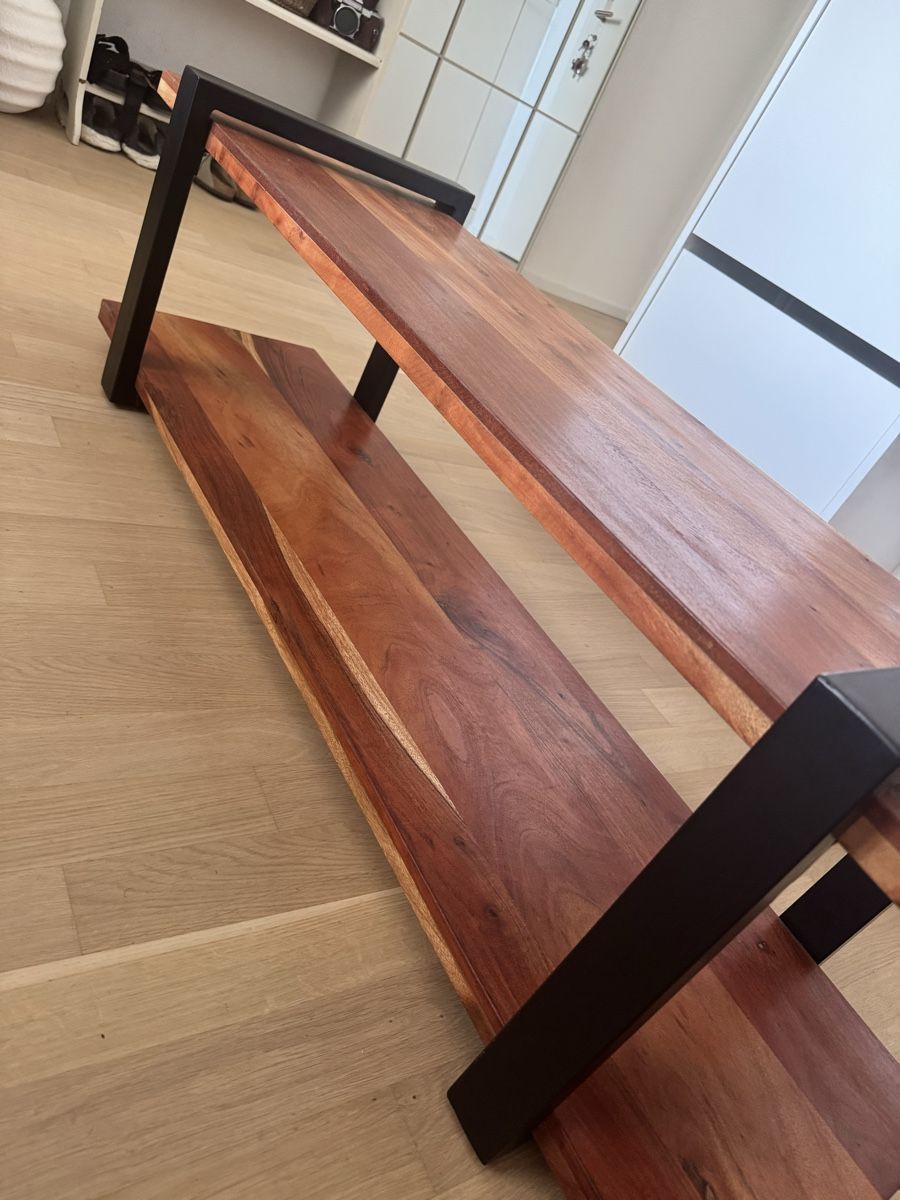 TV Möbel: Acacia wood TV table / console – Gebraucht aus Dübendorf von ClaraS. 8