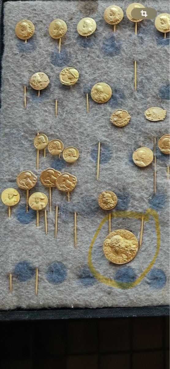 Broches & Aiguilles: Épingles à cravate or laminé – Neuf (Voir description) à Genève par dge_kh2d 4