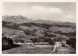 Gupf ob Rehetobel, Flugaufnahme, gelaufen 1957