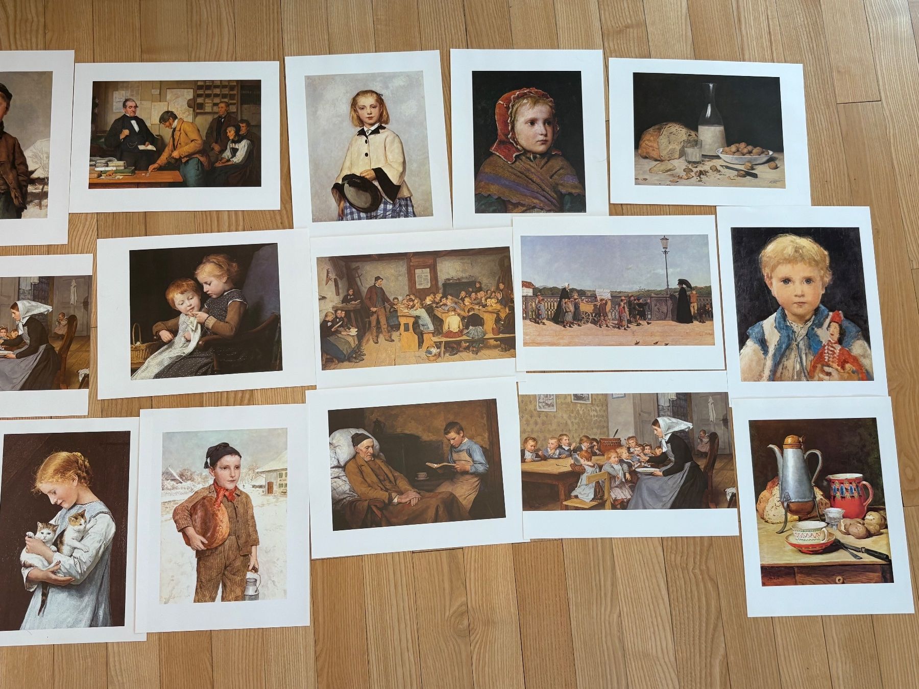 Foto & Immagini: Albert Anker - ausgewählte Bilder - Farbdruck – Nuovo (secondo la descrizione) da Arlesheim venduto da Spielmax 8