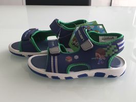 Gr. 31 - Minecraft Kindersandalen, Neu
