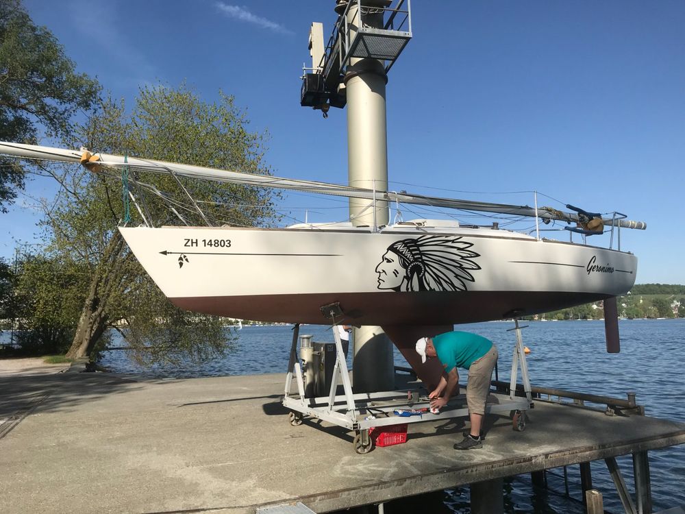 Hafentrailer / Lager Bock für Segelboot | Kaufen auf Ricardo