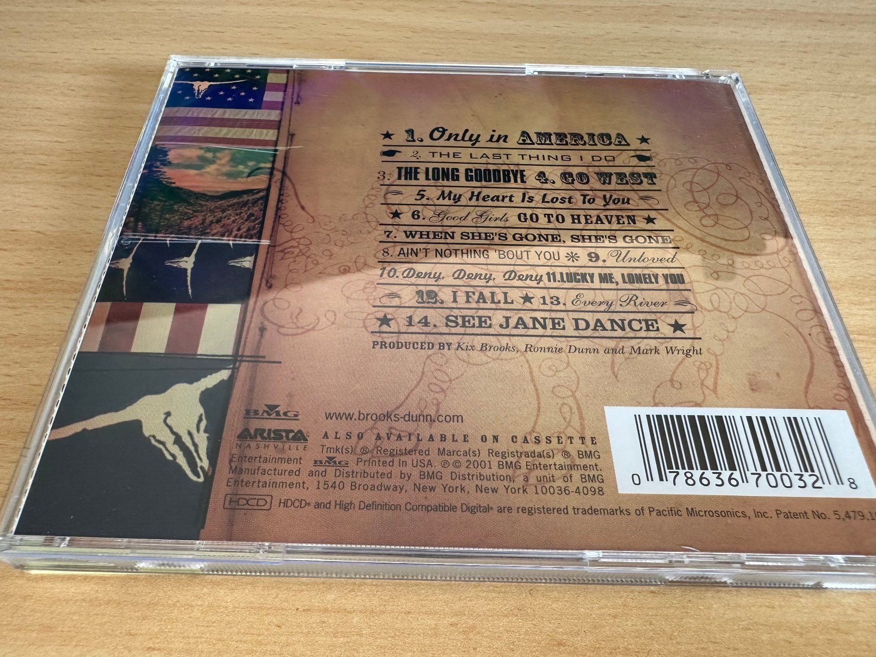 CD: Brooks & Dunn – Steers & Stripes – Usato da Rikon im Tösstal venduto da Alpenmutz 1