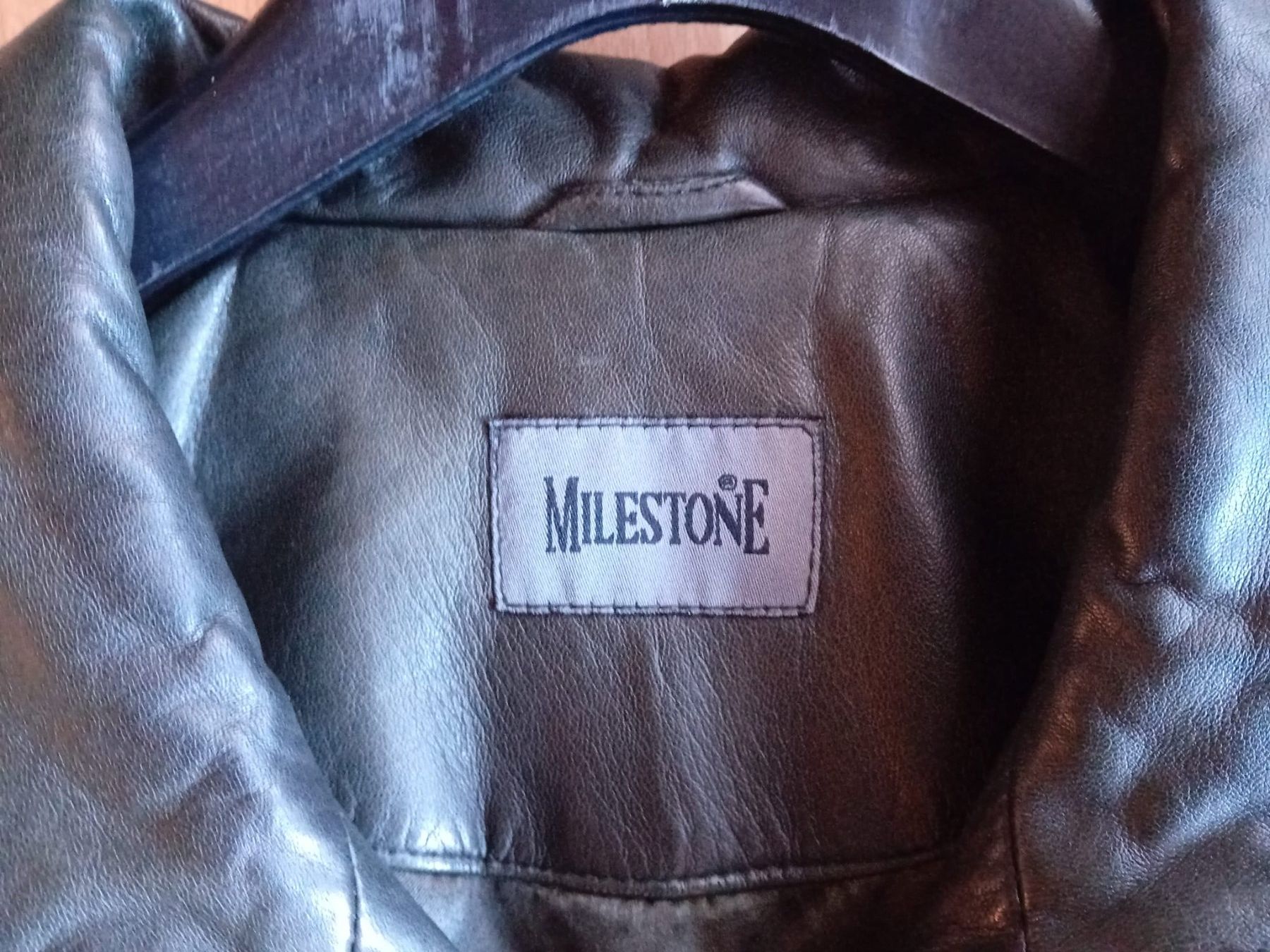 Giacche: Dunkelgraue Lamm Lederjacke MILESTONE Gr. 50 – Usato da Wohlen AG venduto da schimmelreiter1234 1