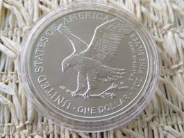 1 Unze Silber 999 - American Silver Eagle 2022
