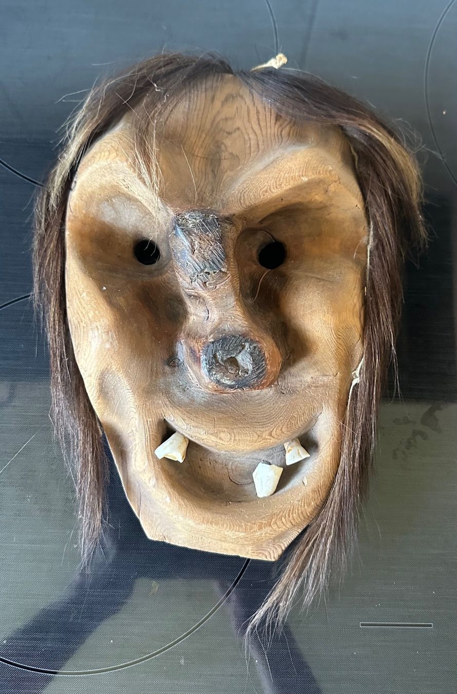 Autres antiquités ou arts: Wallisermaske  Lötschental – D'occasion à Zürich par brazerola