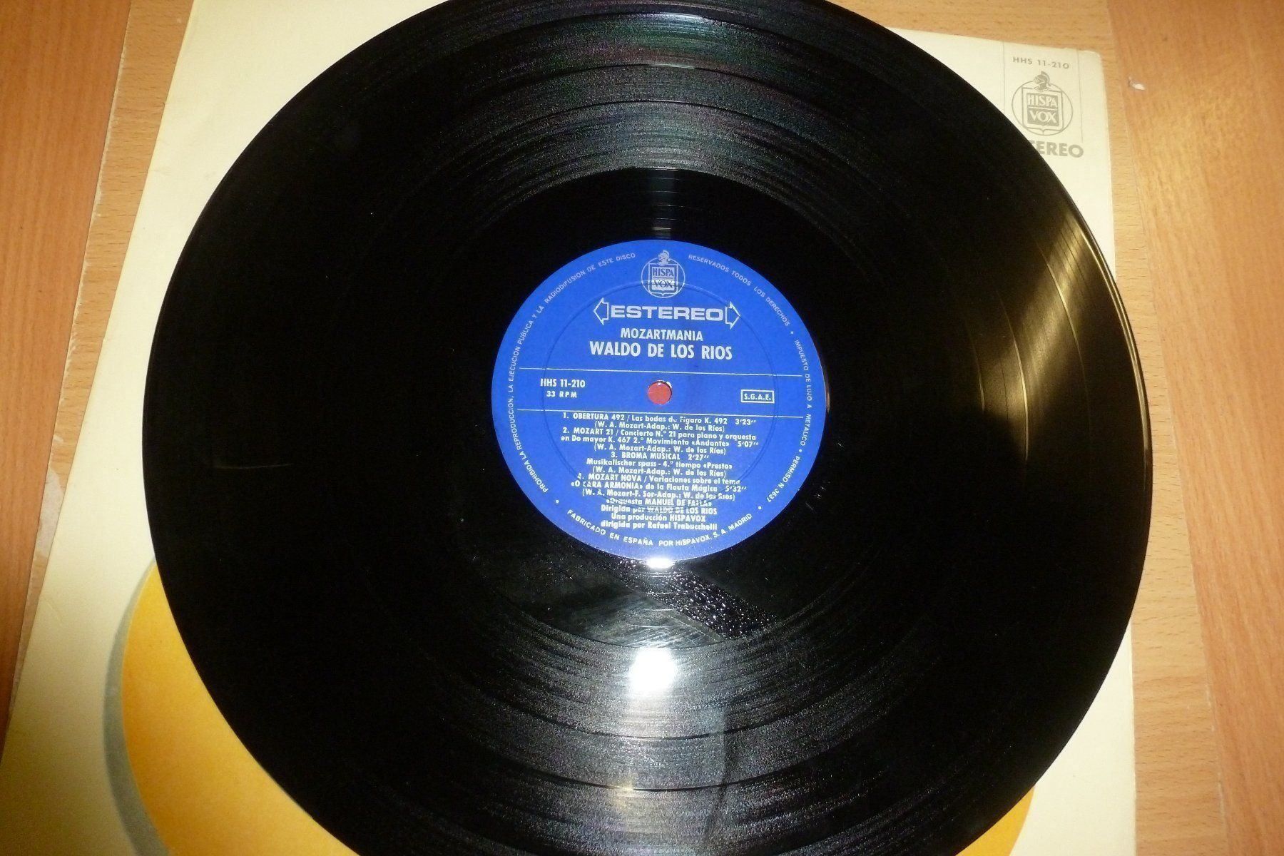 Schallplatten: WALDO DE LOS RIOS Mozartmania lp – Gebraucht aus Emmen von newcar4you 1