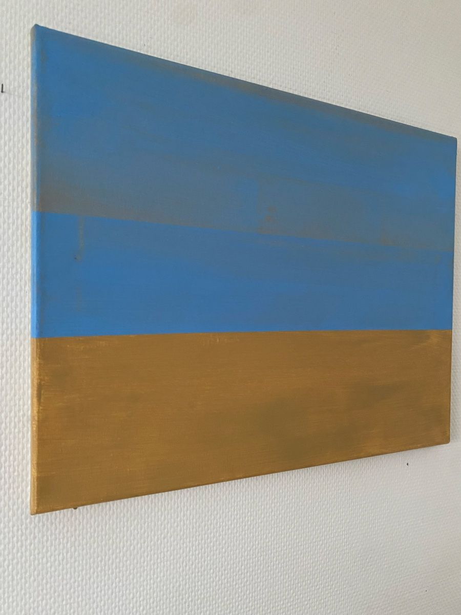 Gemälde: Acrylbild Horizont I - einzigARTig - 2015 – Neu und originalverpackt aus Dübendorf von Montclair 1