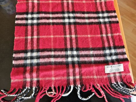 BURBERRY Schal, Cashmere, England Original / Vintage