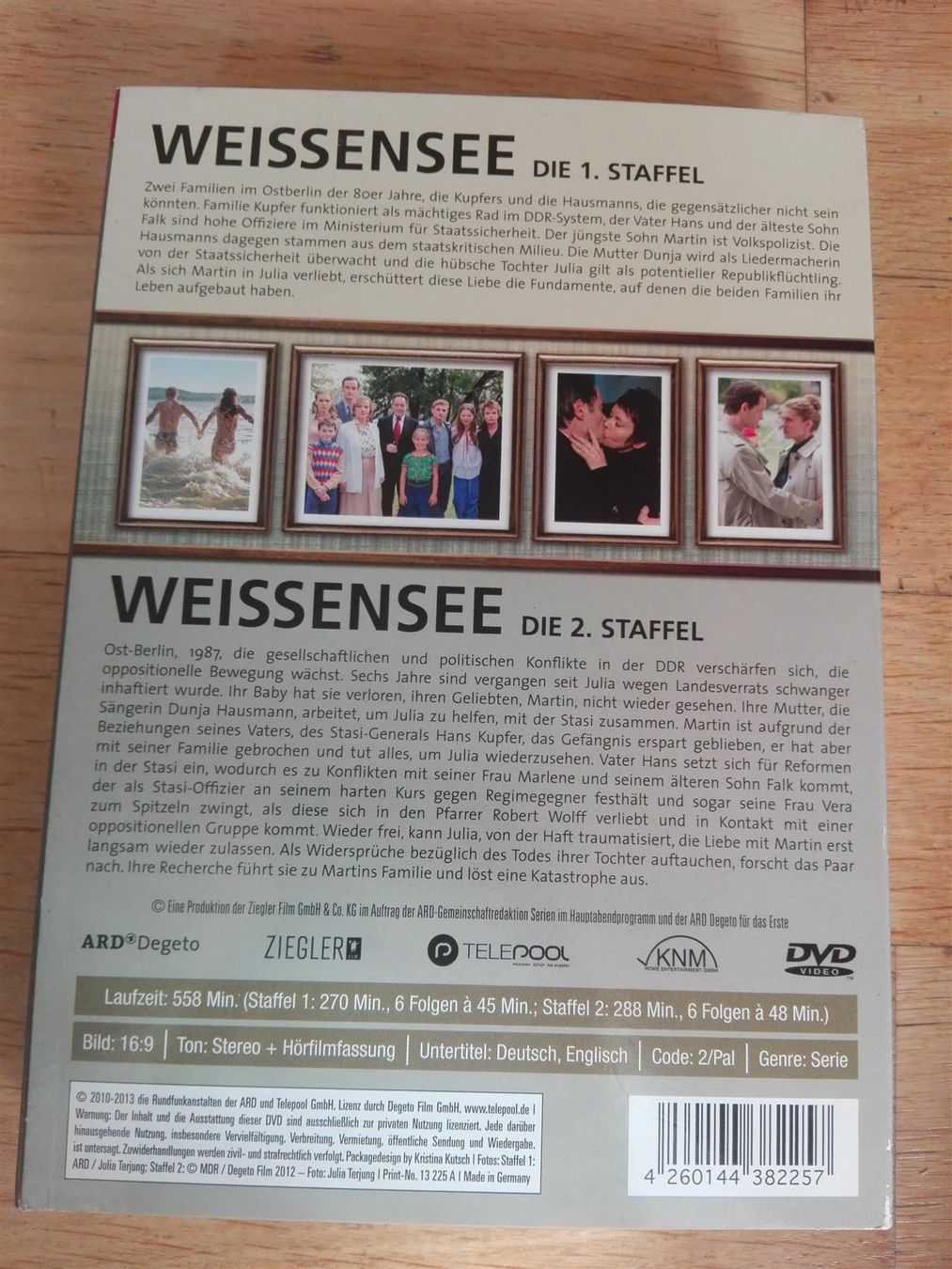 Tutti i DVDs: Weissensee  (Staffel 1 + 2) – Usato da St. Gallen venduto da elkapone 9