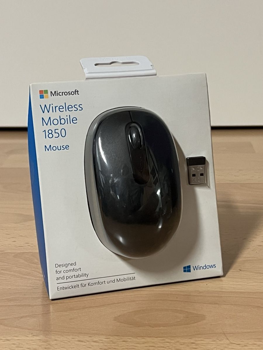 Microsoft Mouse: Microsoft Wireless Mobile 1850 Maus neu – Nuovo e nell'imballaggio originale da Oekingen venduto da steph.67