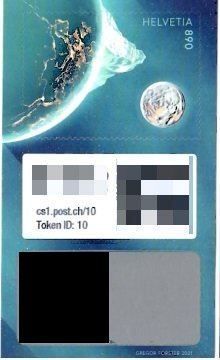 Stempel: Swiss Crypto Stamps ID10 – Neu (gemäss Beschreibung) aus Baar von CryptoShop