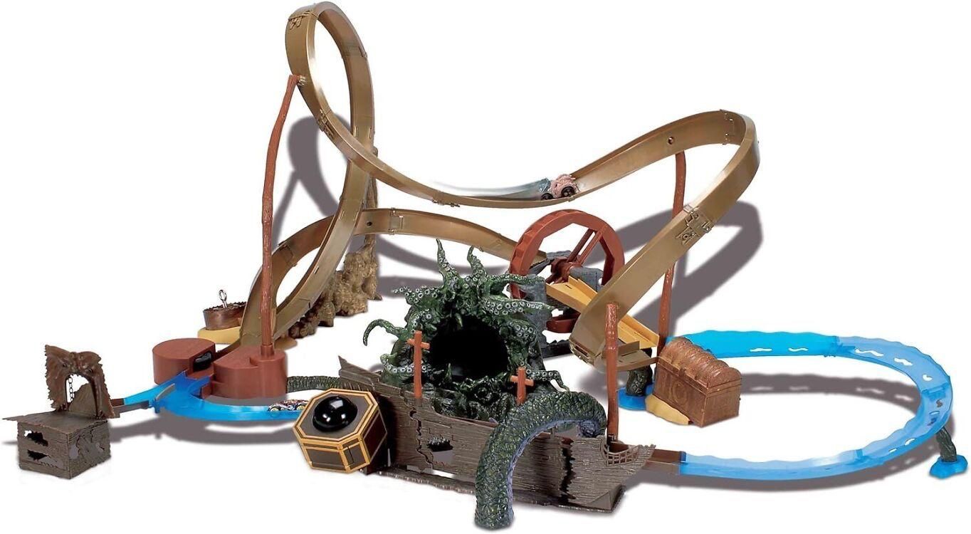 Disney Rennbahnen: Dickie 3089220 Disney Racing Kraken Attack – Gebraucht aus Kloten von Irenezurich 1
