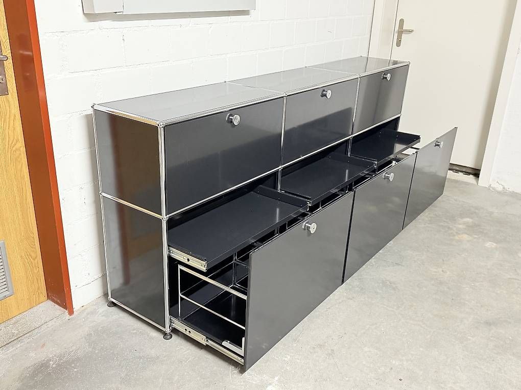 USM Kommoden: USM Haller Sideboard Schwarz – Gebraucht aus Dietikon von Kumar_Occasionen 4