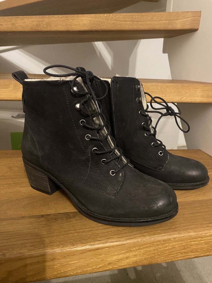 Dune London Scarpe da donna: Echtlederboots, gefüttert – Nuovo (secondo la descrizione) da Erstfeld venduto da Anitaeli