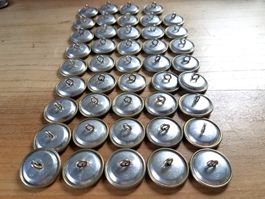 44 Schweizer Armee Uniform Knöpfe Militär 22mm