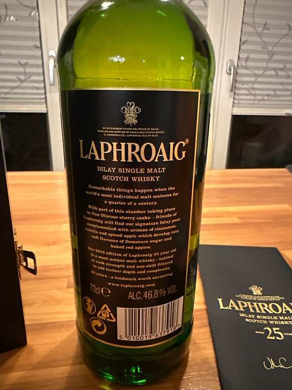 Laphroaig Bevande alcoliche: Laphroaig 25 Cask Strength Edition – Nuovo e nell'imballaggio originale da Eggersriet venduto da sese2008 3