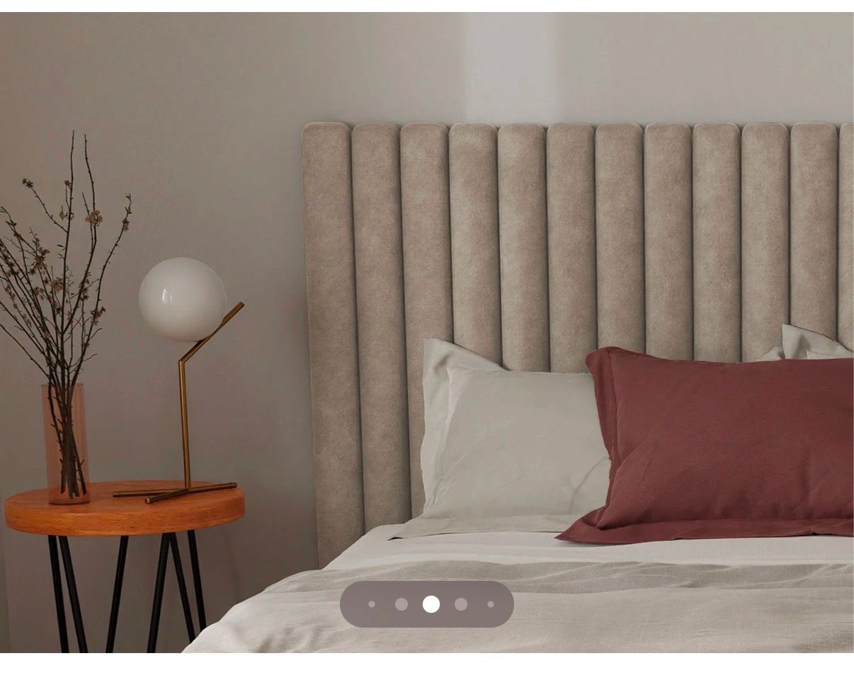 Letti: Bettkopfteil Beige Polsterstoff 200cm – Usato da Bürglen TG venduto da muh_r2dc 4