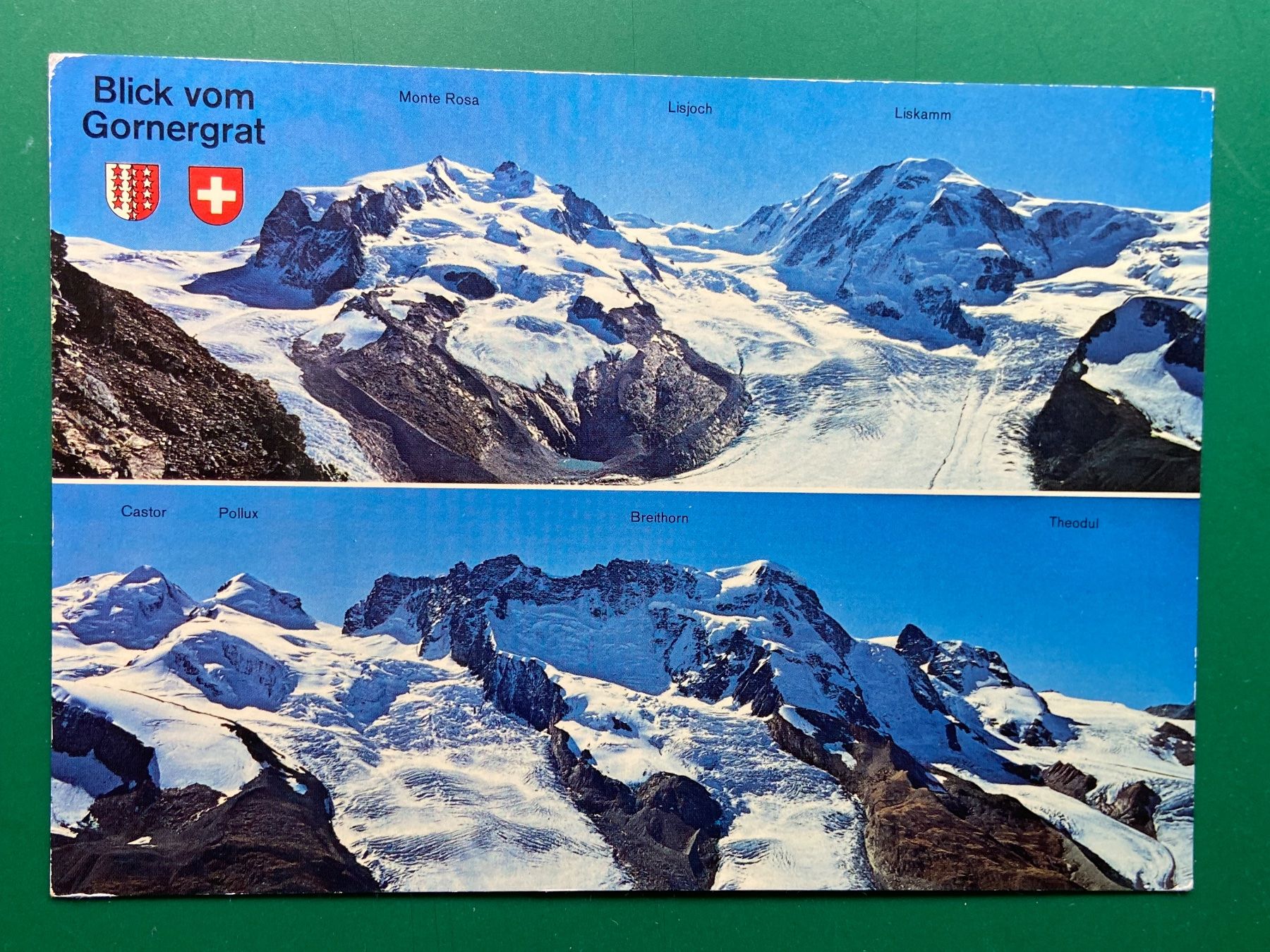 Cartes postales: Blick vom Gornergrat – D'occasion à Steg VS par _vinci_
