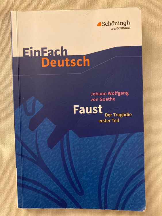 Faust, Goethe, Der Tragödie Erster Teil | Kaufen Auf Ricardo