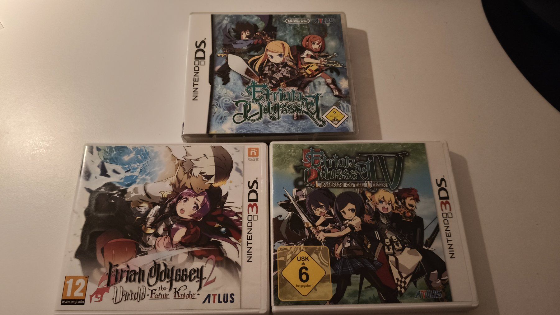 Nintendo Giochi: Etrian Odyssey 1, 2, 4 – Usato da Nyon venduto da aar_g6pl