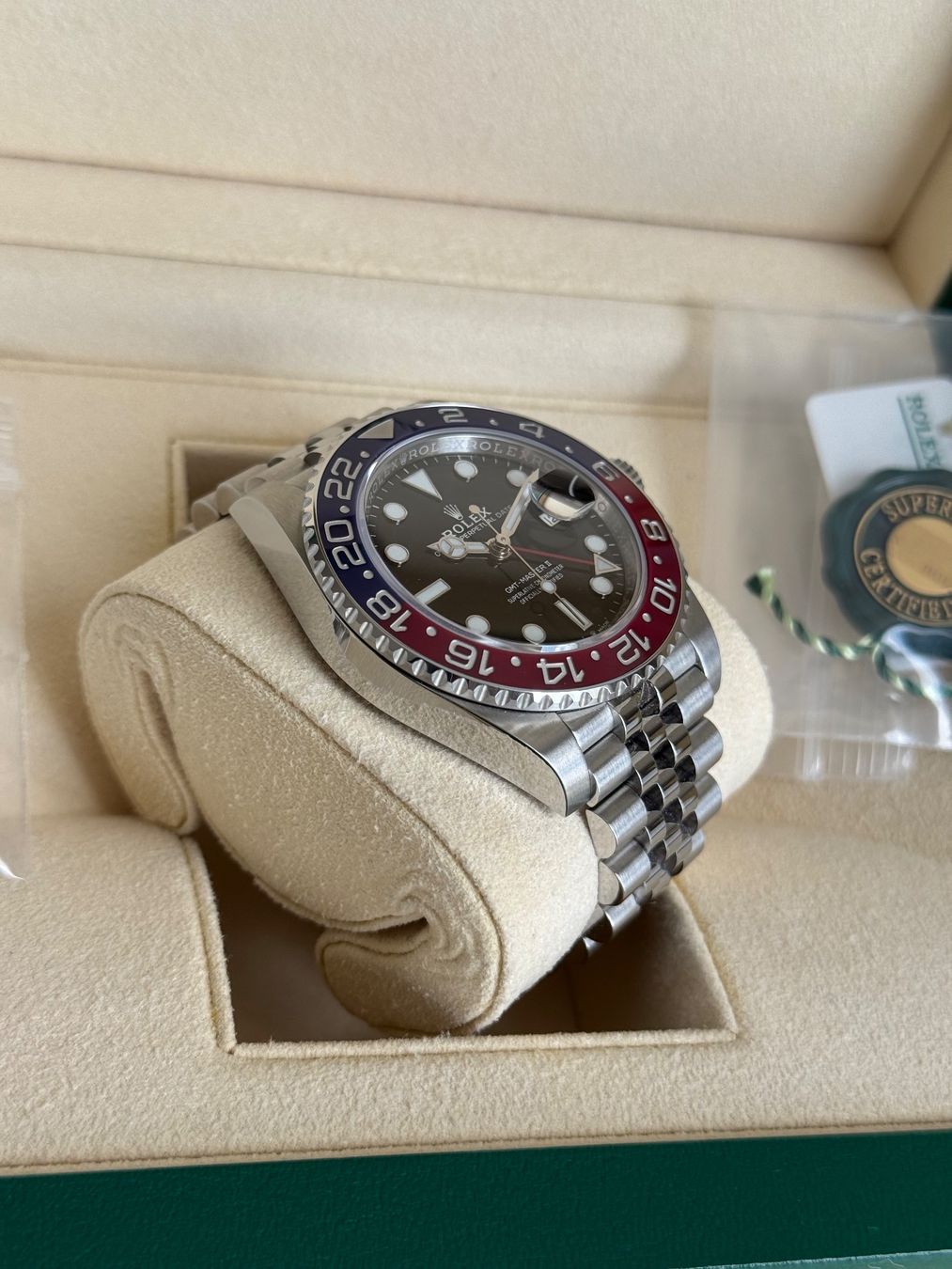 Rolex Orologi: Rolex GMT-Master ll ref. 126710BLRO Full set 2019 – Usato da La Corbaz venduto da ts5_567x 4