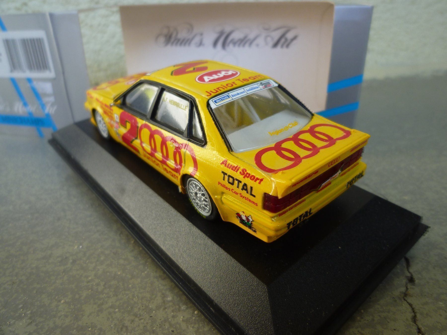 Audi Modellautos: Audi V8 quattro Evo Belgian Procar 1993 – Neu und originalverpackt aus Flawil von Imperiosud 2
