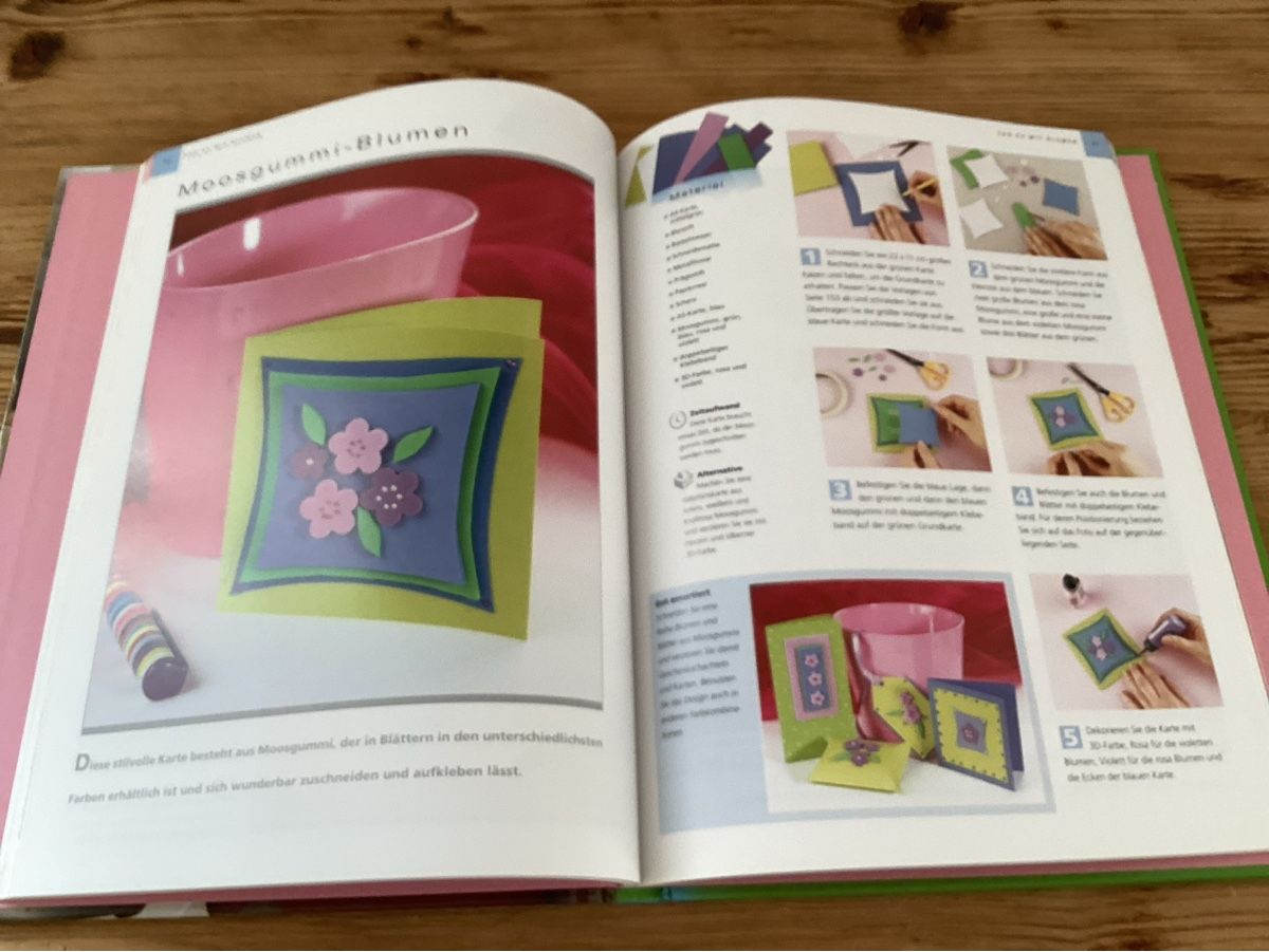 Libri: Bastelbuch Handgemachte Karten und Geschenkpapier – Nuovo (secondo la descrizione) da Wassen UR venduto da SABDOM 2