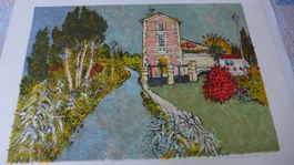 Lithographie Provence