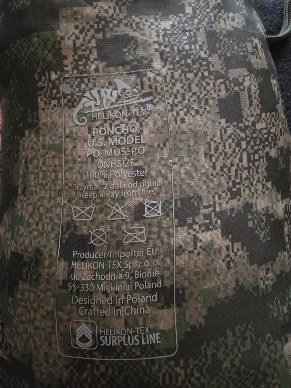 Vestes: helikon tex poncho us model – D'occasion à Bronschhofen par ghostman55