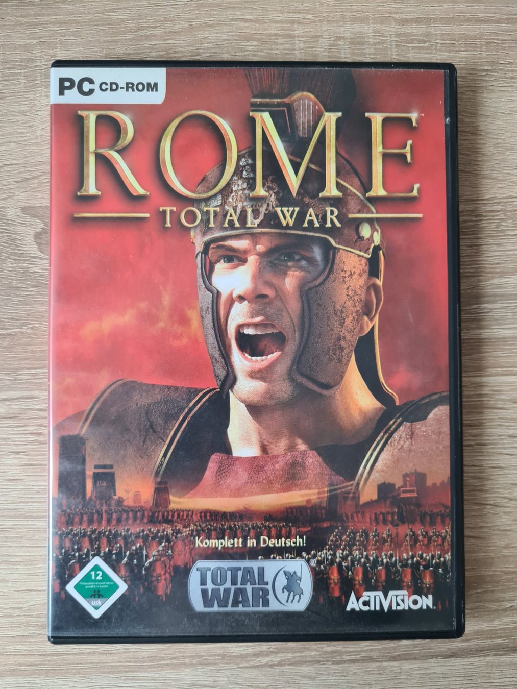 Spiele: Rome Total War (German) (3 CD) + Map - PC – Gebraucht aus Carouge GE von Gasco