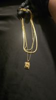 Collier Multi-Rangs Étoile NEUF / Halskette Gold Layering 