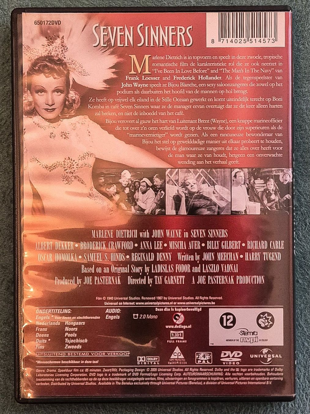 Tutti i DVDs: Haus der sieben Sünden / John Wayne / Marlene Dietrich / de – Usato da Chur venduto da big_5zx8 1