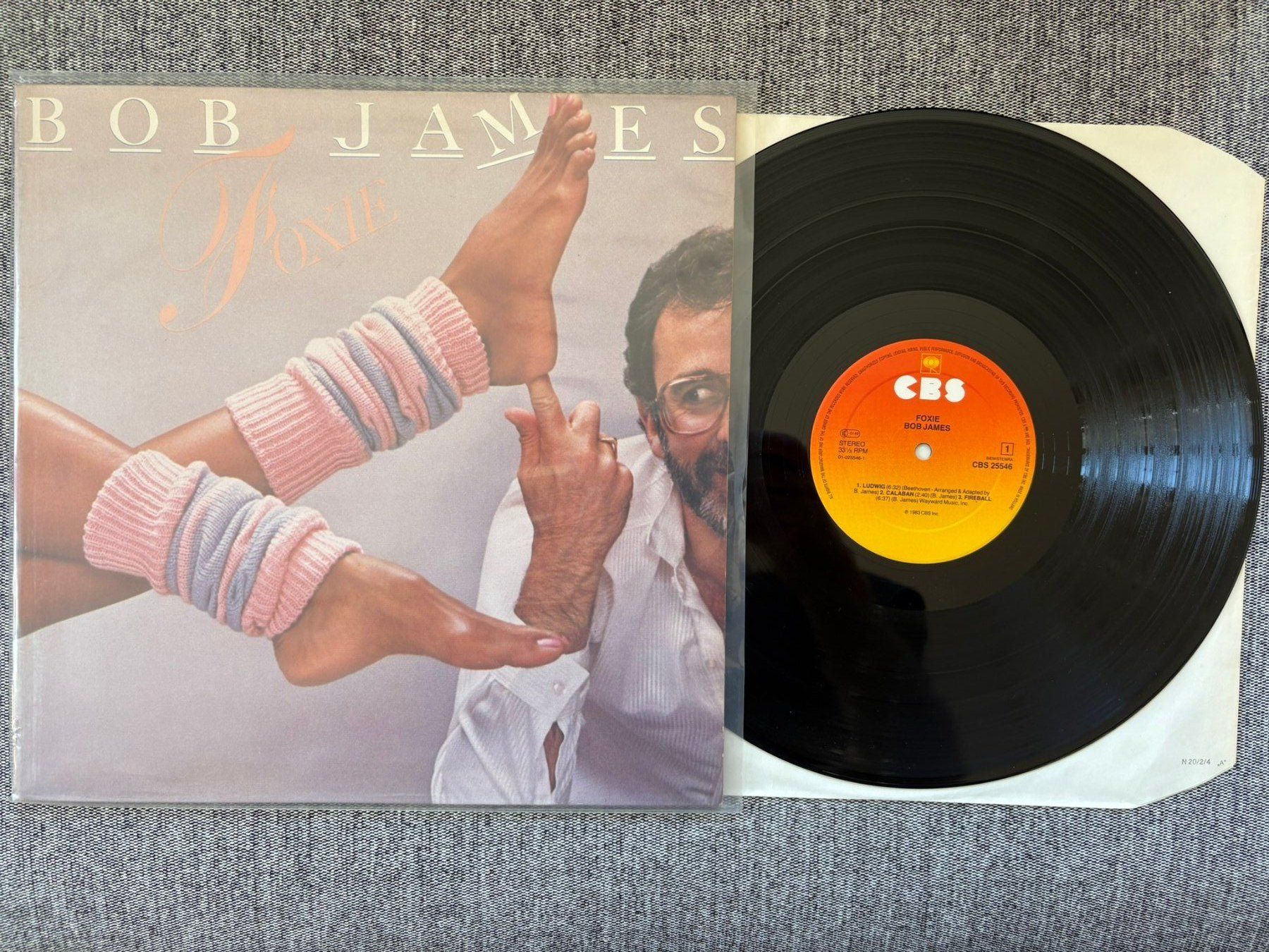 Schallplatten: James, Bob  - Foxie - EU - 1983 - CBS – Gebraucht aus Zofingen von big_r2gx
