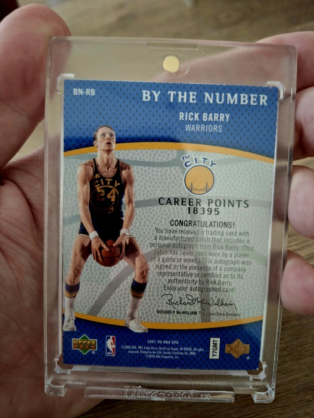 Nba Sammelbilder & Trading cards: RICK BARRY AUTOGRAPH – Neu (gemäss Beschreibung) aus Dietikon von tel_5nn5 2