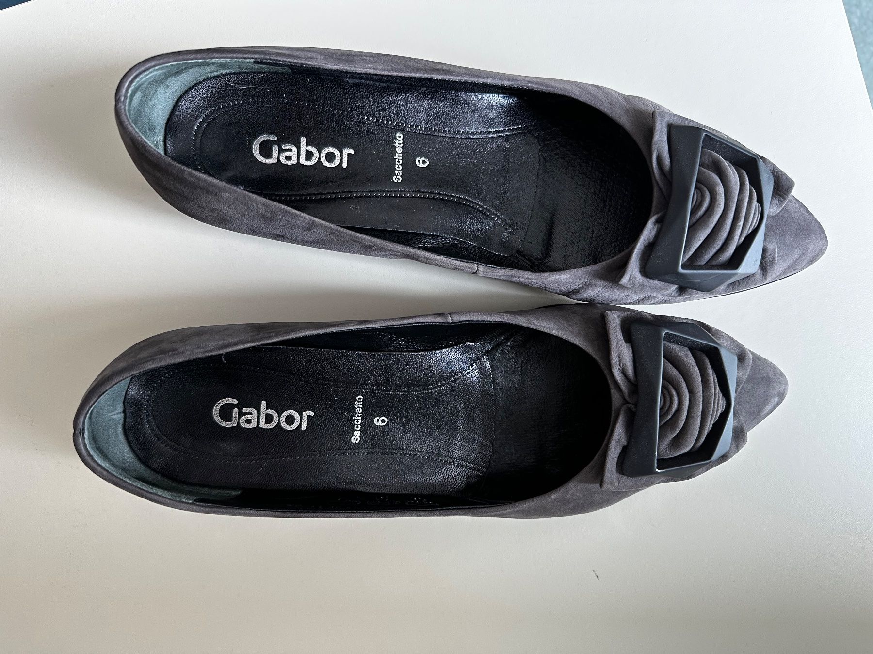 Gabor Scarpe da donna: Gabor Schuhe Gr. 6  / 39 grau – Usato da Wangen SZ venduto da futura14 1