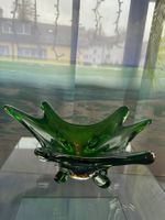 Murano Glasschale Grün 60'er Jahre Vintage (Top Zustand)