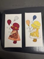 Quadri decorativi fatti a mano con amore - Set di 2