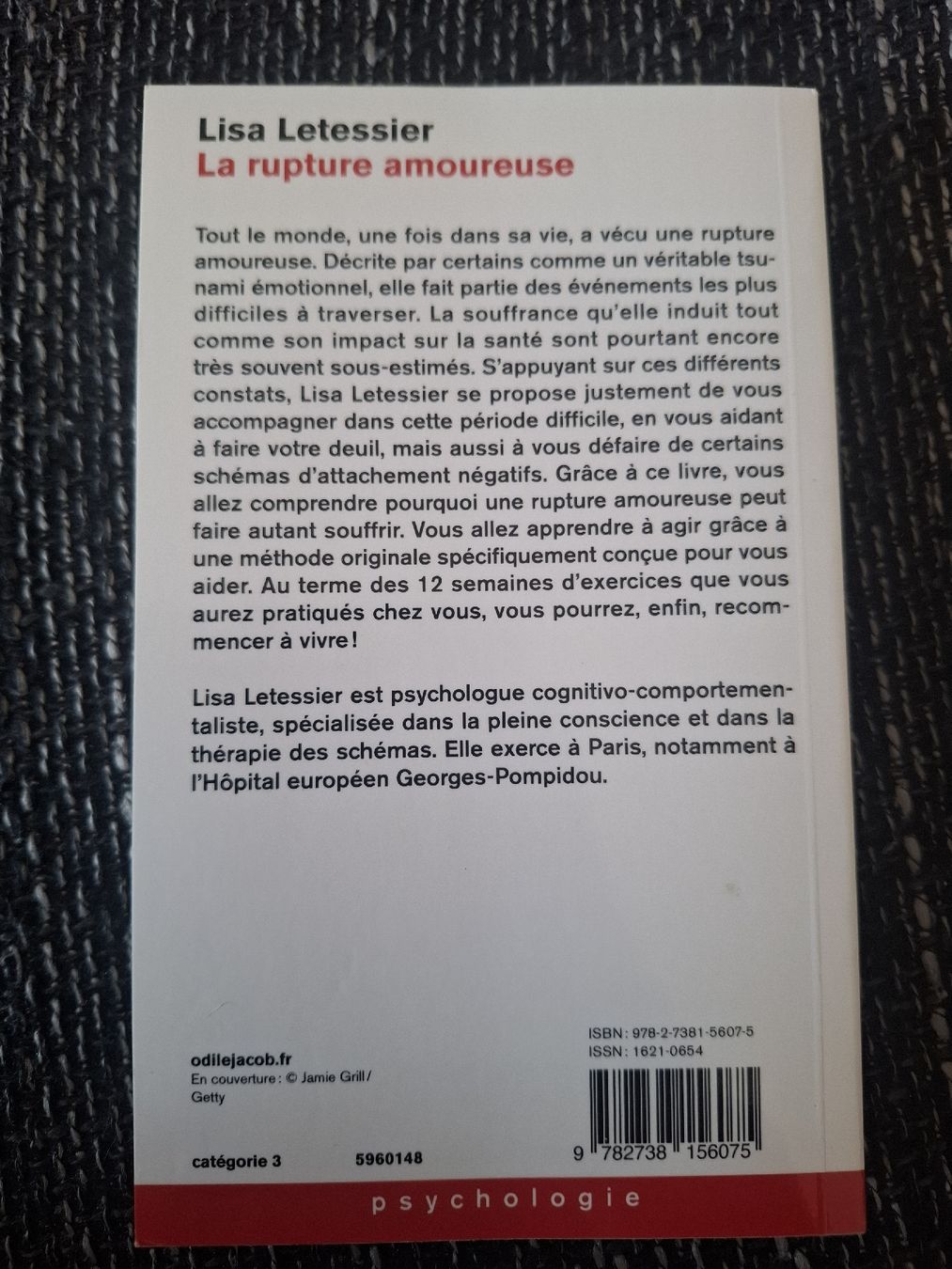 Libri: La rupture amoureuse de Lisa Letessier – Nuovo (secondo la descrizione) da Morges venduto da G33K43V3R 1