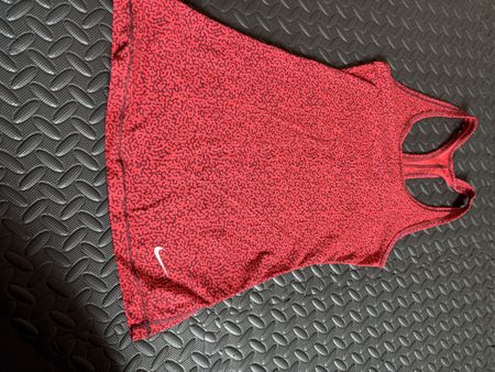Nike Sport Tank Top Rot/Schwarz, Grösse XS Top Zustand!