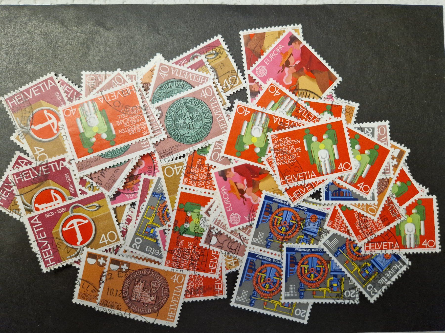 Alle Briefmarken: CH-Briefmarken (CH-3) – Gebraucht aus Münchwilen TG von Nonno39