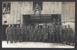 Courgenay mit Batterie 35 Militär