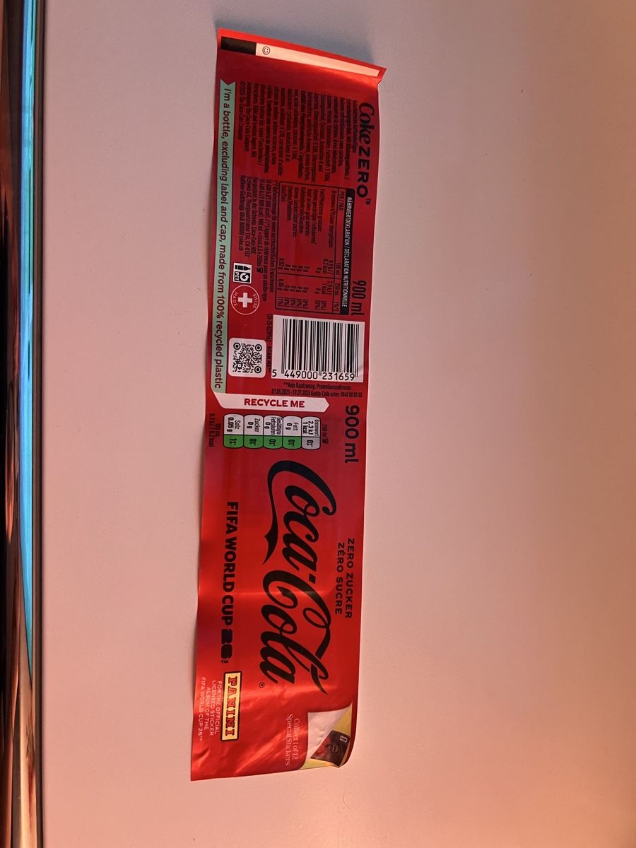 Panini Carte collezionabili: PANINI Harry Kane Coca-Cola Zero Etikette – Nuovo (secondo la descrizione) da Schönenbuch venduto da retrohunter 1