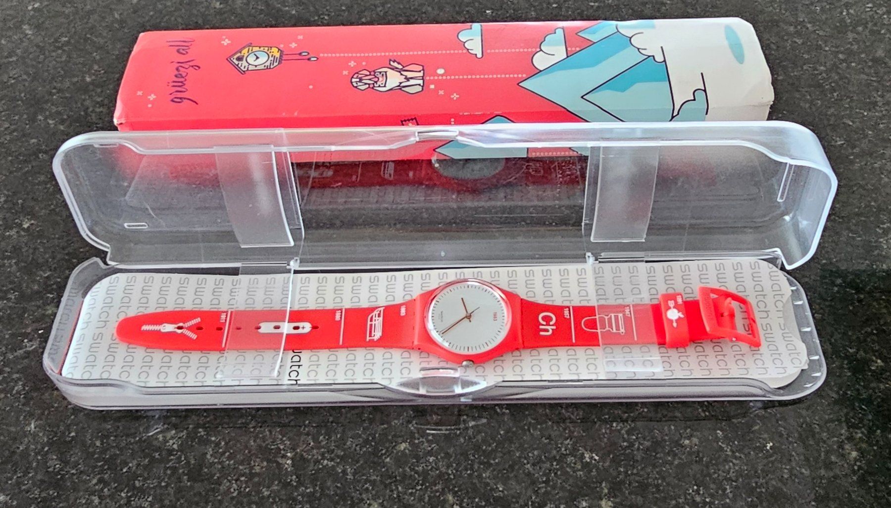Swatch Orologi: SELTEN SWATCH SCHWIIZITUDE GR168 – Nuovo (secondo la descrizione) da Kreuzlingen venduto da UAE