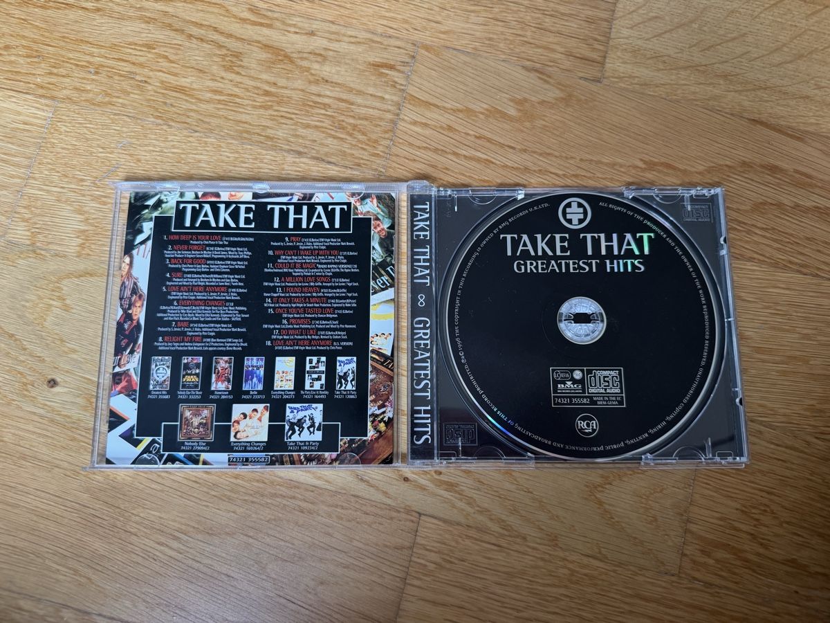 CD: Take That Greatest Hits CD  – Usato da Zürich venduto da wtpooh 2