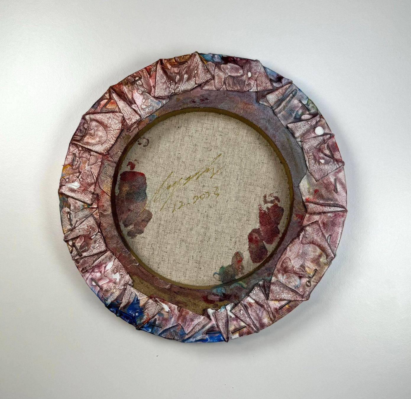 Dipinti: Acryl-Flüssigmalerei, kreisförmig – Usato da Schlieren venduto da MayaSheng1983 2